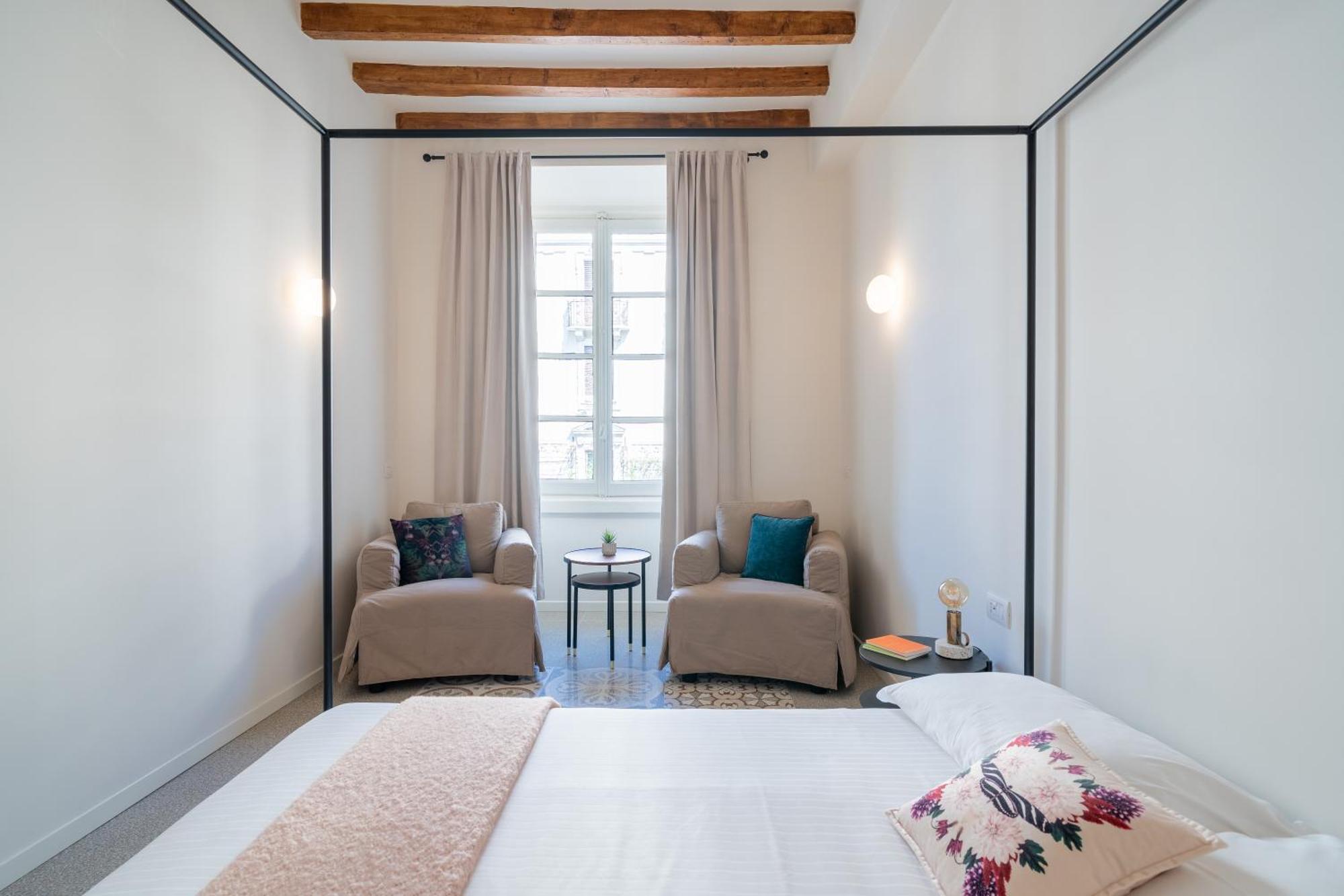 Navigli - Vigevano 45 & Casale 3A Studios Milánó Szoba fotó
