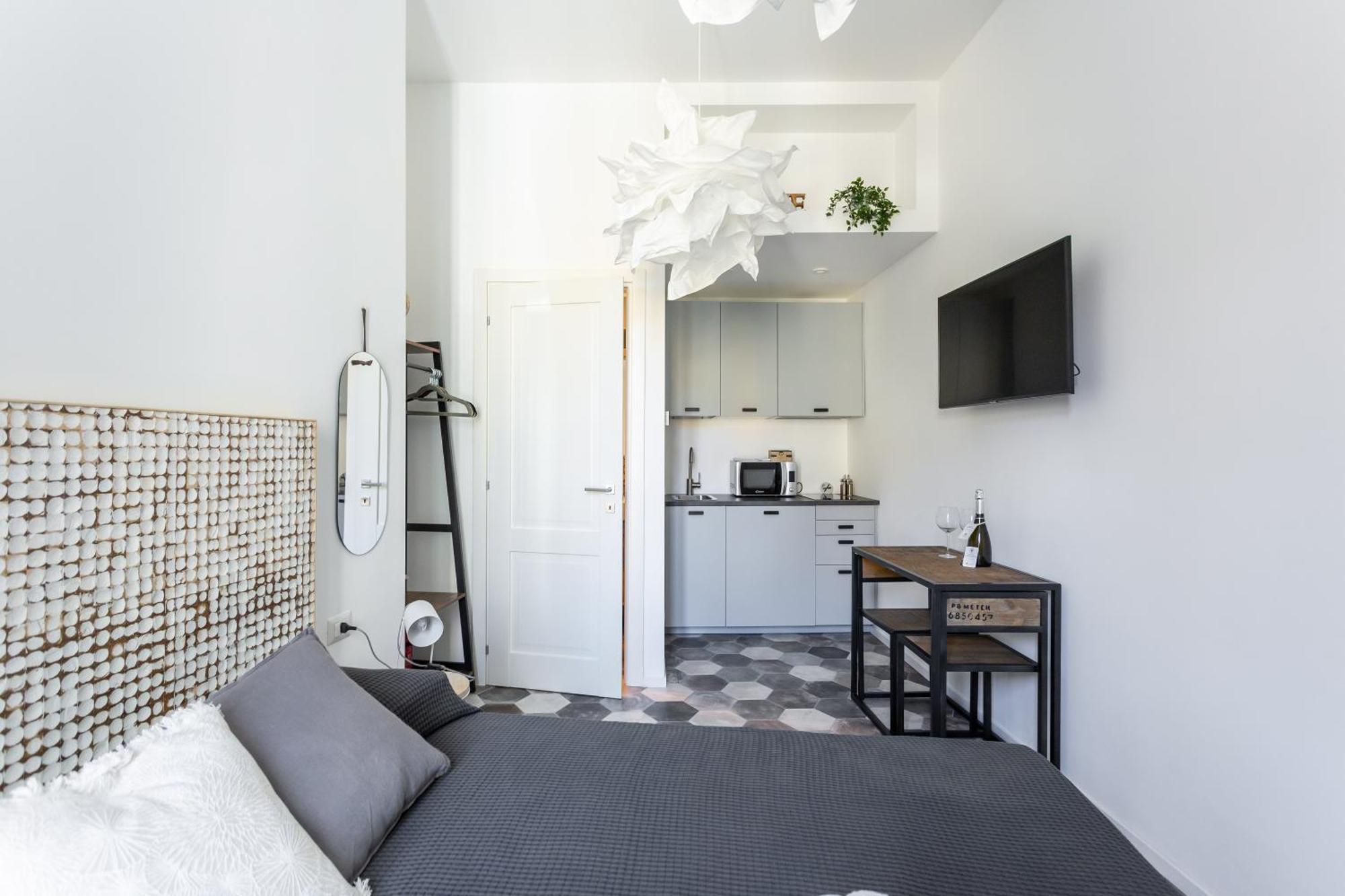 Navigli - Vigevano 45 & Casale 3A Studios Milánó Szoba fotó